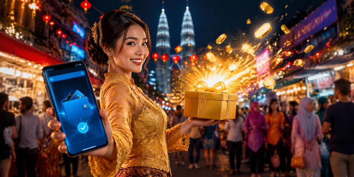 Pengguna Malaysia menggunakan telefon pintar untuk akses sukan maya check4d